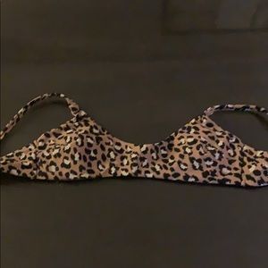 Animal print bathing suit too
